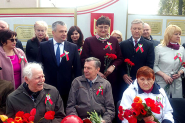 Районный праздник в честь 74-летия Великой Победы состоялся в Заславле
