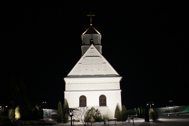 Храм готовят к Рождеству