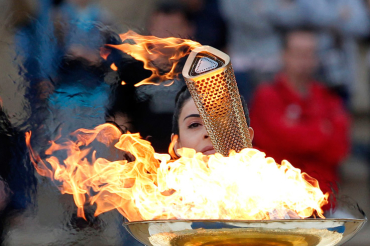 Эстафета огня II Европейских игр стартует 3 мая в Риме. Огонь пронесут через Заславль (дополнено)