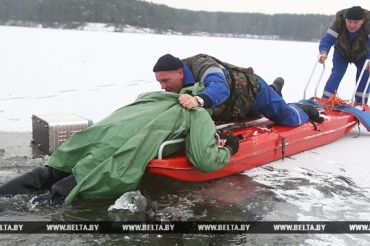 Опасный лёд! МЧС Республики Беларусь предостерегает