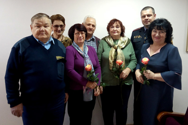 День пожилых людей прошёл в Заславском отделе Департамента охраны 